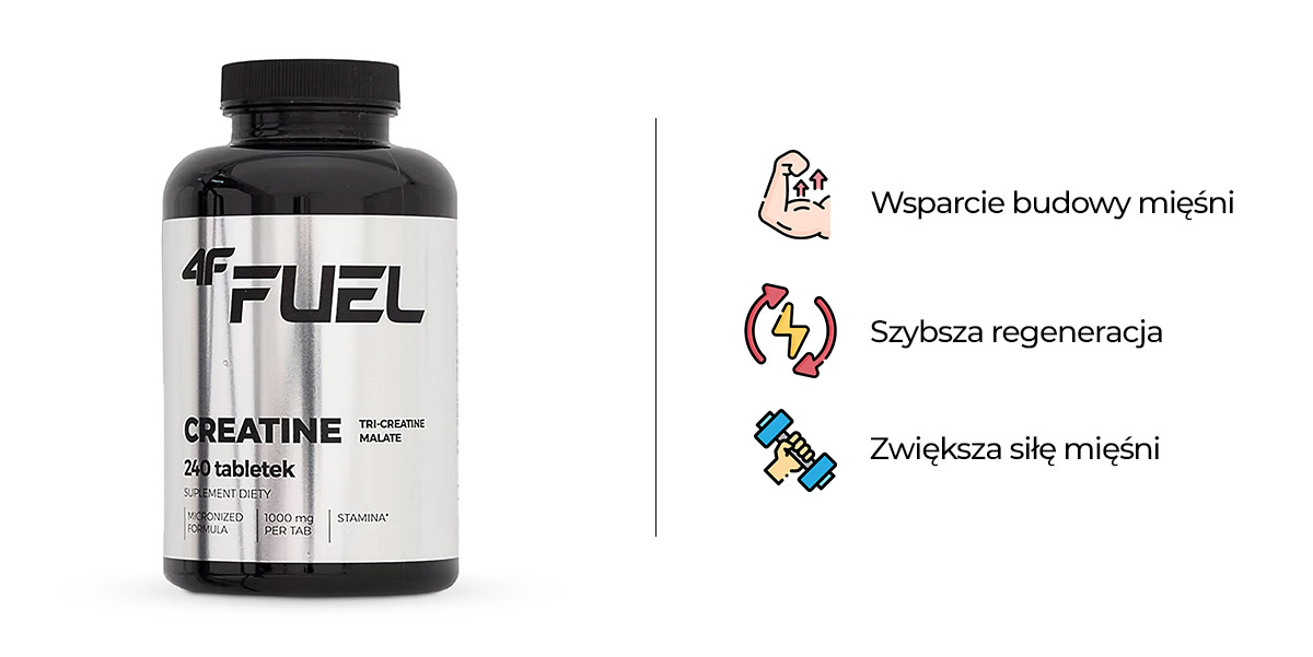 jablczan kreatyny 4F tabletki