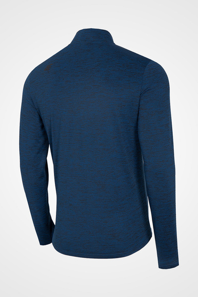 Bluza męska z kapturem rozpinana polarowa 4F H4Z20-BIMD033-30M