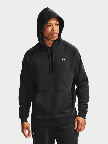 Bluza męska z kapturem Under Armour RIVAL HOODIE 1357092-001