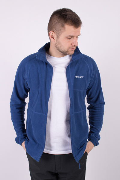 Bluza męska rozpinana polarowa HI-TEC CAMOLIN ESTATE BLUE