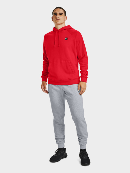 Bluza męska z kapturem Under Armour RIVAL HOODIE 1357092-600