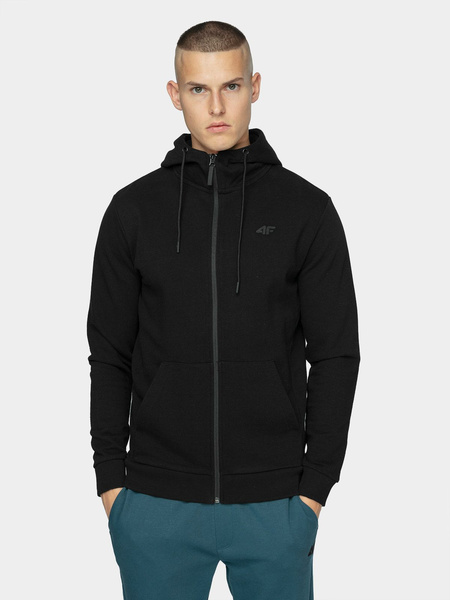 Bluza męska z kapturem rozpinana 4F NOSH4-BLM353-20S