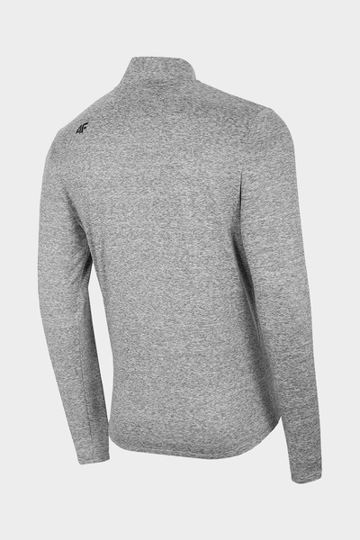 Bluza męska z kapturem rozpinana polarowa 4F H4Z20-BIMD033-27M