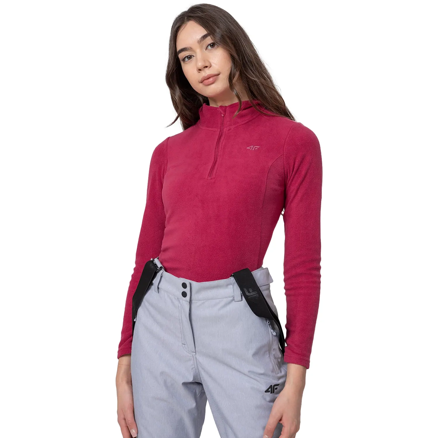 Bluza damska rozpinana polarowa 4F H4Z22-BIDP010-55S