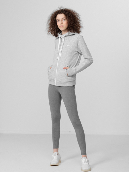 Bluza damska z kapturem rozpinana 4F H4L22-BLD353-27M