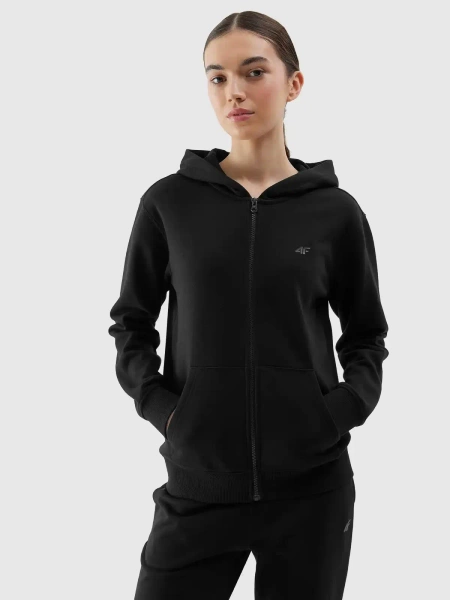 Bluza damska z kapturem rozpinana 4F 4FWSS24TSWSF0956-20S 