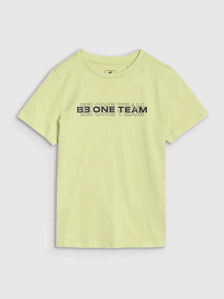 Koszulka dziecięca 4F 4FJWSS25TTSHM2186-45N