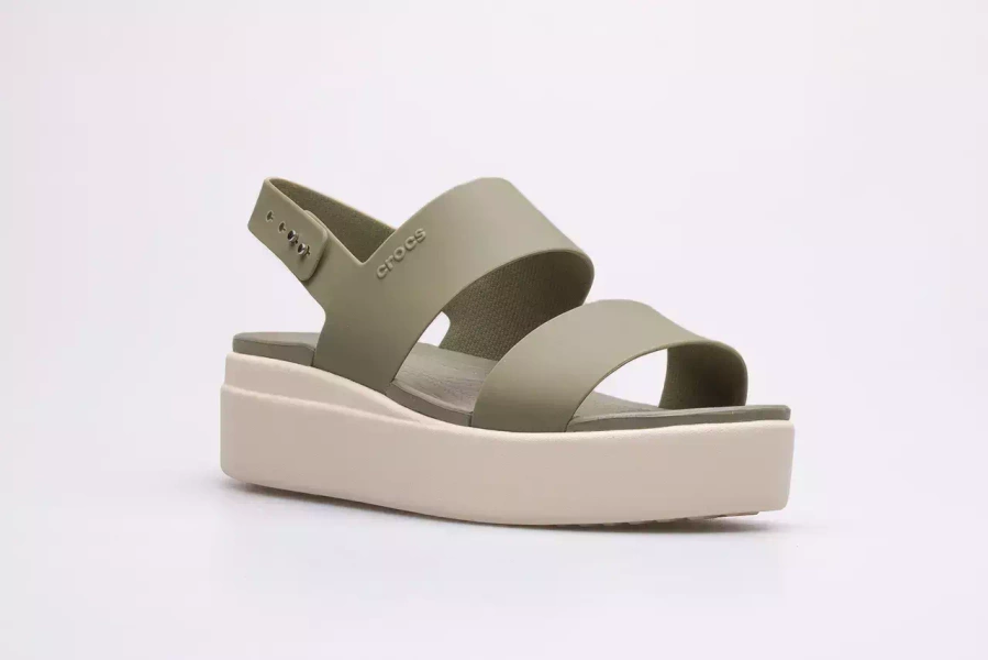 Sandały damskie Crocs Brooklyn Low Wedge 206453-2YI