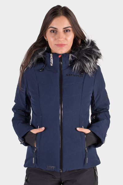Kurtka damska BERGSON SNOWSWIFT STX NAVY BRG00039