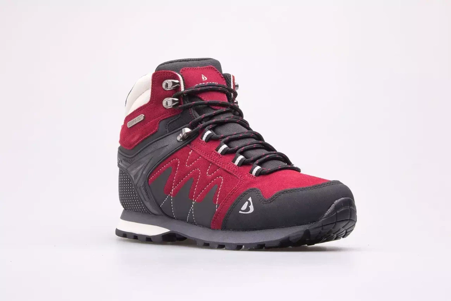 Buty damskie trekkingowe BERGSON TUBKAL MID Burgundy