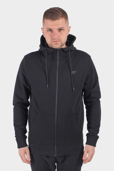 Bluza męska z kapturem rozpinana 4F NOSH4-BLM004-20S