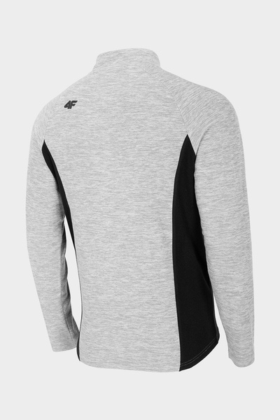 Bluza męska z kapturem rozpinana polarowa 4F H4Z20-BIMP034-27M