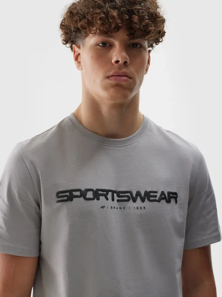 Koszulka męska 4F 4FWAW24TTSHM1586-25S