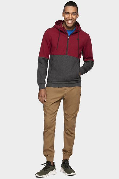 Bluza męska z kapturem rozpinana 4F H4Z19-BLM004-60S