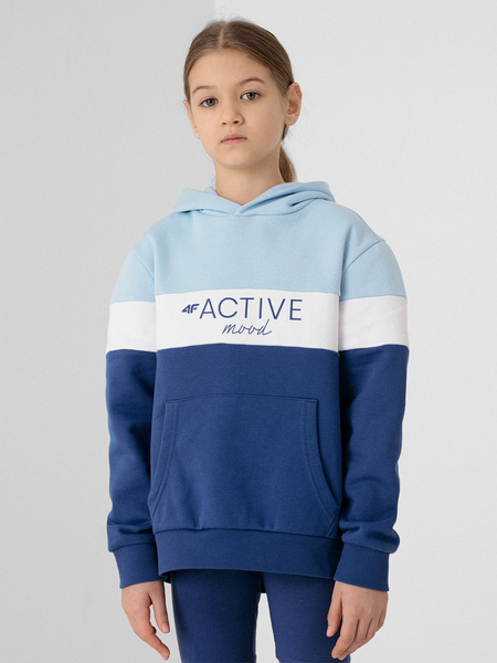 Bluza dziecięca z kapturem 4F HJL22-JBLD002-33S