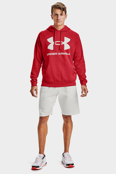 Bluza męska z kapturem Under Armour RIVAL FLEECE 1357093-608