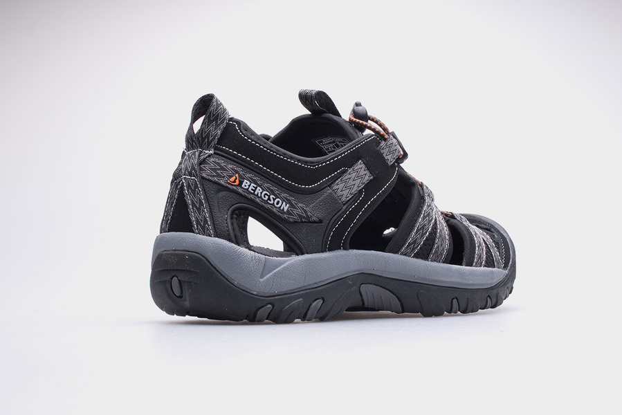 Sandały męskie trekkingowe BERGSON SOBAT Hiking BRG00128 graphite