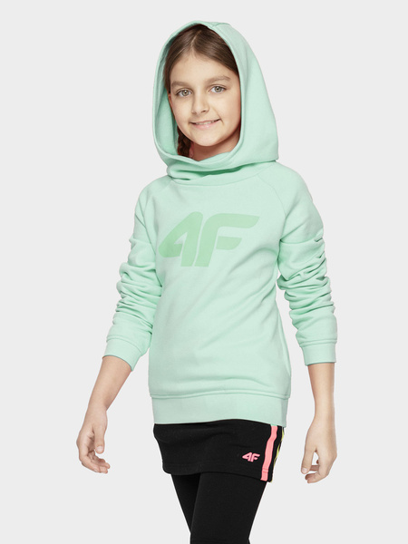 Bluza dziecięca z kapturem 4F HJL21-JBLD002B-47S