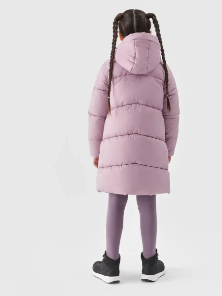 Kurtka dziecięca zimowa puchowa 4F 4FJWAW24TDJAF455-54S