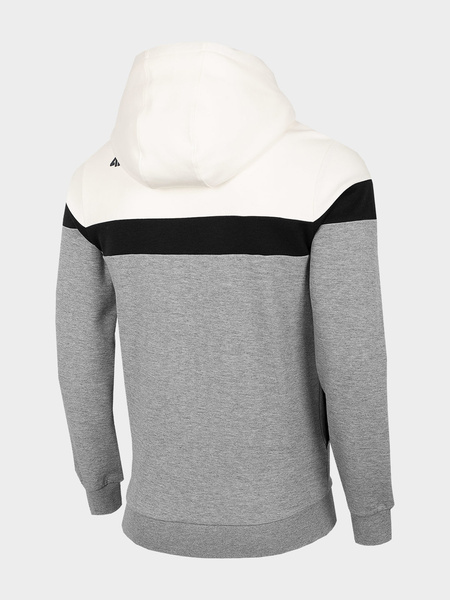 Bluza męska z kapturem rozpinana 4F H4L21-BLM012-25M