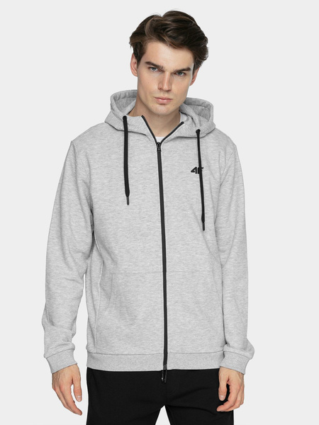 Bluza męska z kapturem rozpinana 4F NOSH4-BLM353-27M