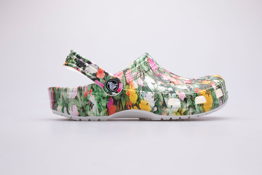 Chodaki CROCS CLASSIC FLORAL CLOG 206376-94S