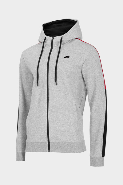Bluza męska z kapturem rozpinana 4F H4Z20-BLM018-27M