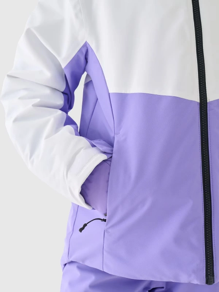 Kurtka dziecięca zimowa narciarska 4F 4FJWAW24TTJAF542-51S