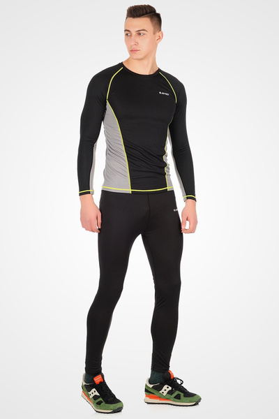 Bielizna męska termoaktywna HI-TEC KAMO SET szara