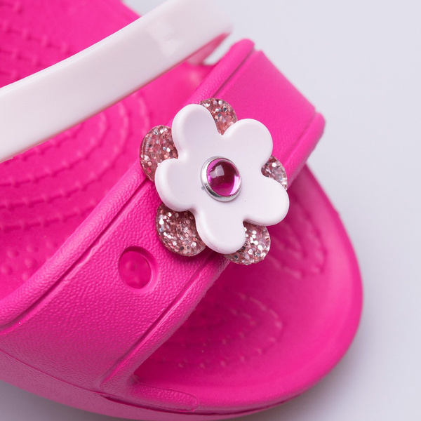 Sandały dziecięce Crocs Lina Charm Sandal 205530-6X0