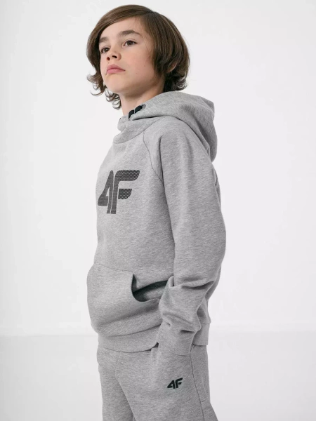 Bluza dziecięca z kapturem 4F HJZ22-JBLM002-25M
