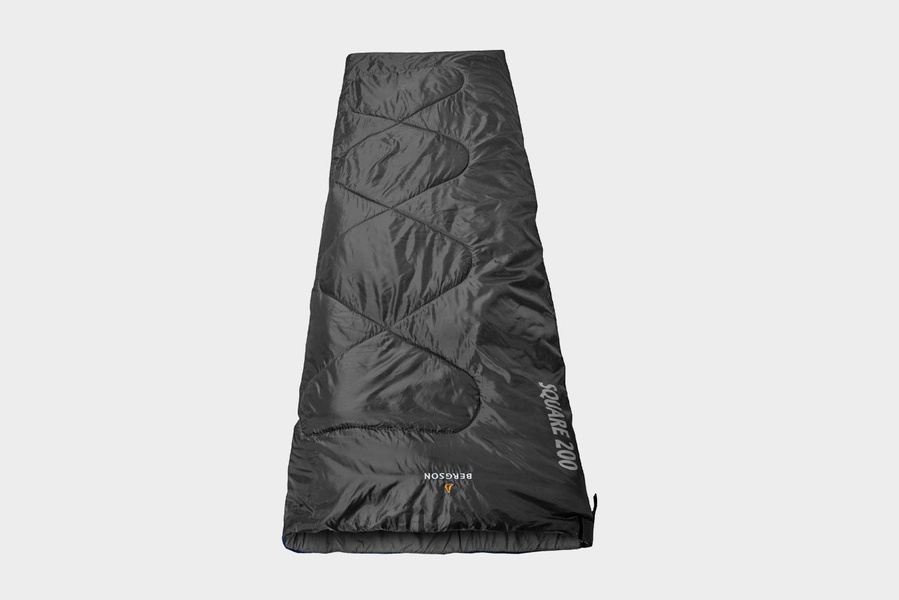 Śpiwór kwadratowy BERGSON SQUARE 200 BRG00121 BLACK