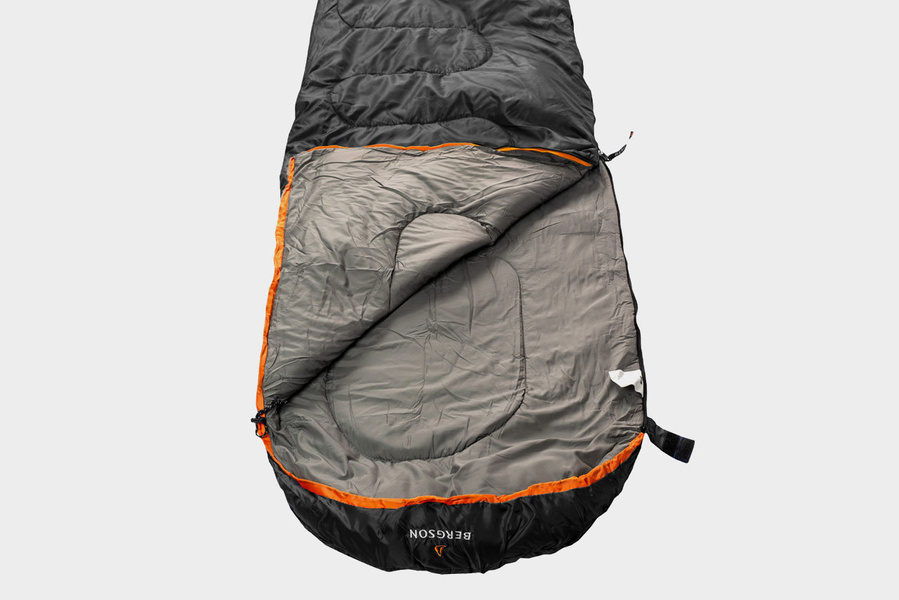 Śpiwór kwadratowy BERGSON SQUARE PLUS 200 BRG00122 BLACK