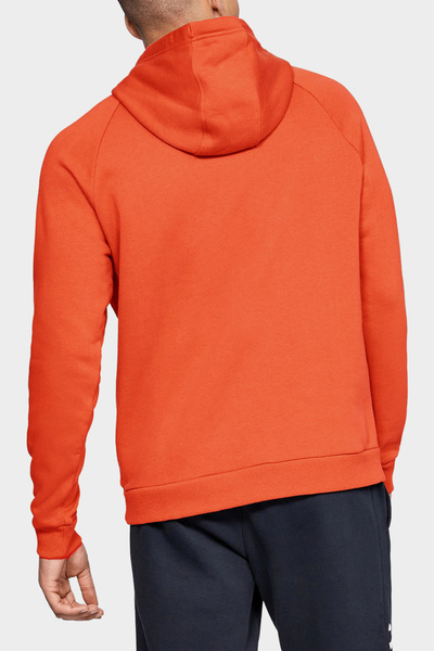 Bluza męska z kapturem Under Armour RIVAL HOODIE 1345628-856