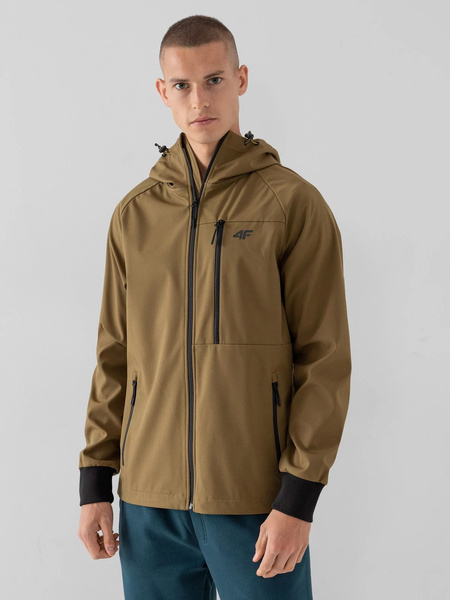 Kurtka męska softshell wiatroodporna 4F H4Z21-SFM002-81S