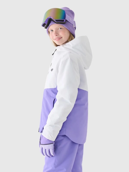 Kurtka dziecięca zimowa narciarska 4F 4FJWAW24TTJAF542-51S