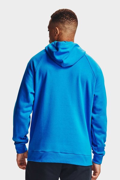 Bluza męska z kapturem Under Armour RIVAL HOODIE 1357092-428