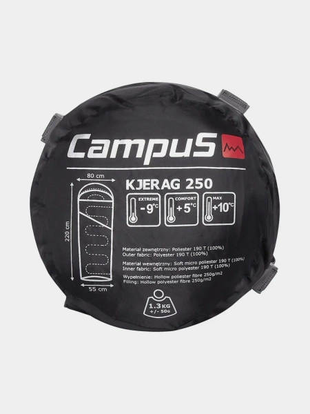 Śpiwór mumia CAMPUS Kjerag 250 L CUL702123404