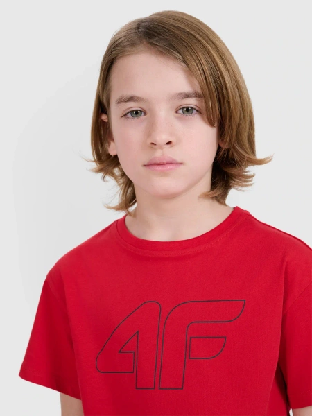 Koszulka dziecięca 4F 4FJWSS25TTSHM2325-62S