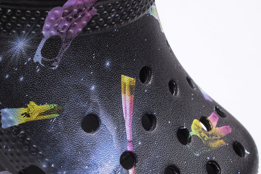 Chodaki dziecięce CROCS CLASSIC CLOG KIDS 206818-001