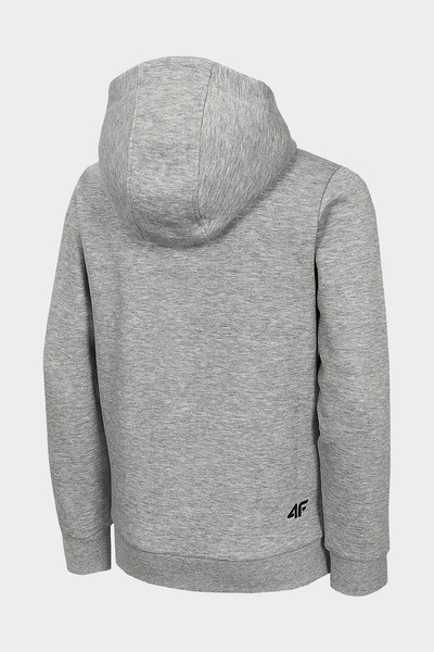 Bluza dziecięca z kapturem rozpinana 4F HJZ20-JBLM001-27M