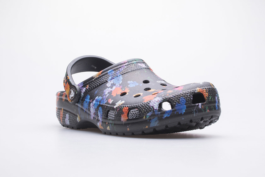 Chodaki CROCS CLASSIC FLORAL CLOG 206376-0C4