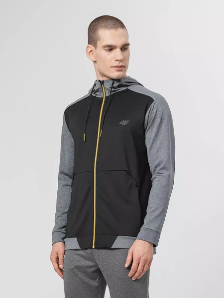Bluza męska z kapturem rozpinana funkcyjna 4F H4Z22-BLMF010-20S