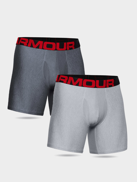 Bokserki męskie Under Armour 6 in 2 Pack 1363619-011 2-PAK