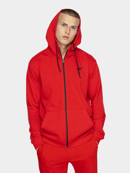 Bluza męska z kapturem rozpinana 4F NOSH4-BLM353-62S