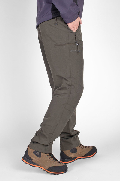 Spodnie męskie trekkingowe BERGSON HARRAN 4W ARMY GREEN
