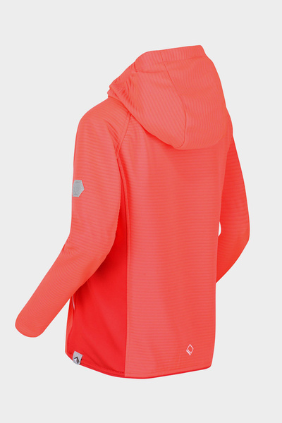 Bluza dziecięca z kapturem rozpinana polarowa REGATTA JENNING RKA297-5WS