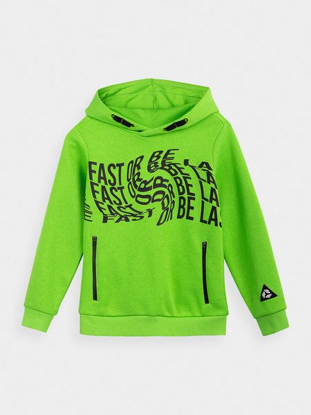 Bluza dziecięca z kapturem 4F HJL21-JBLM003-45N