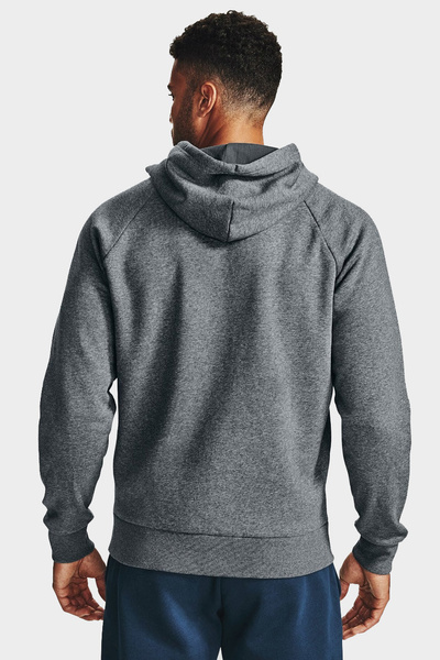 Bluza męska z kapturem rozpinana Under Armour RIVAL FLEECE 1357111-012