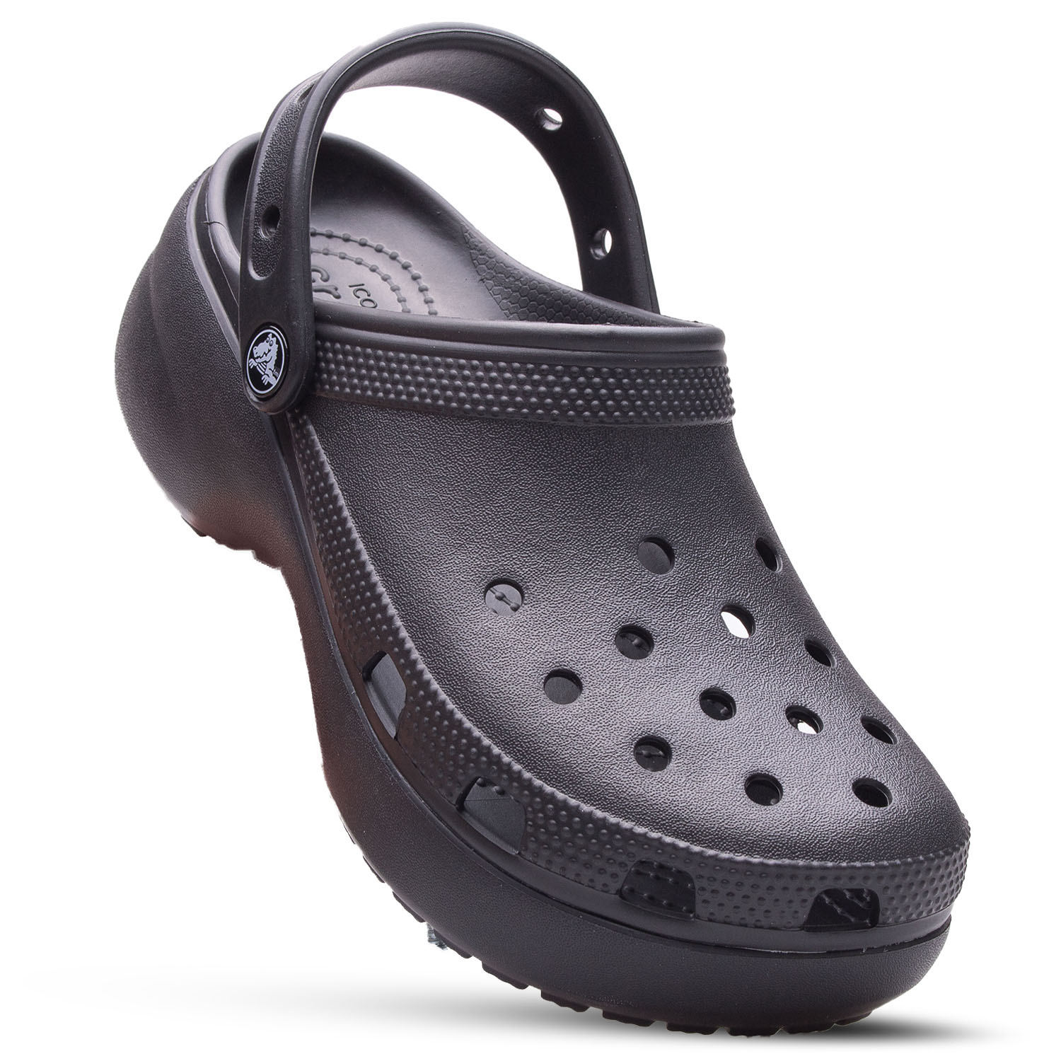 Chodaki damskie CROCS CLASSIC PLATFORM CLOG 206750-001